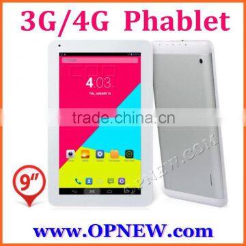 NEW 9 inch Octa Core MTK6592 3G Phone call android phablet tablet pc IPS screen Dual Sim card Bluetooth GPS Super Slim case