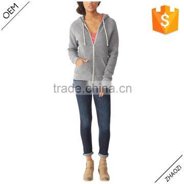 2016 Factory OEM Service Custom Women Plain Hoodie With Raglan Sleeve photo-4