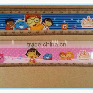 2015 Wholesale Cheap School Plastic Ruler Plastic Ruler cm With Logo Printing photo-3