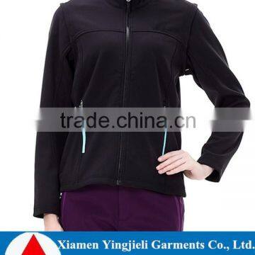 Polar Fleece Lining 100% Polyester Shell Softshell Jacket Woman