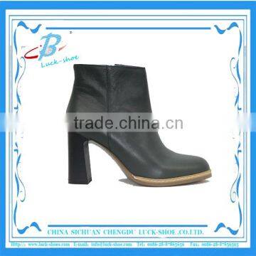 High quality handcrafted leather boot shoes combat boots for women on sale