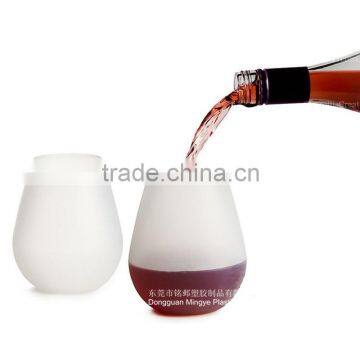 Silicone Beer Cups Silicon Red Wine Glasses Drinkware For Camping BBQ Unbreakable Silicone Drink Cups photo-4