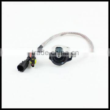 hid d4s d2s lamp holder cable connector metal cover d2s / d4s hid xenon lamp socket