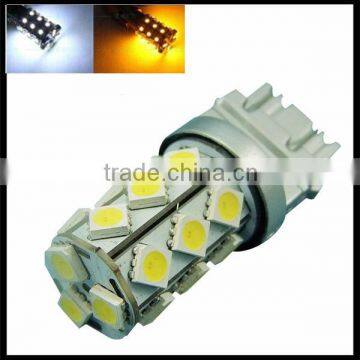car accessory Reverse Backup Light 12v 21smd LED turn signal indicator switchback white&yellow 3157 led bulb turn signal light