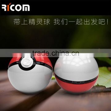 Hot products 2016 Cartoon 8000mah Pokeball Pokemon power bank