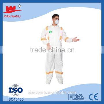 Disposable one piece industrial workwear