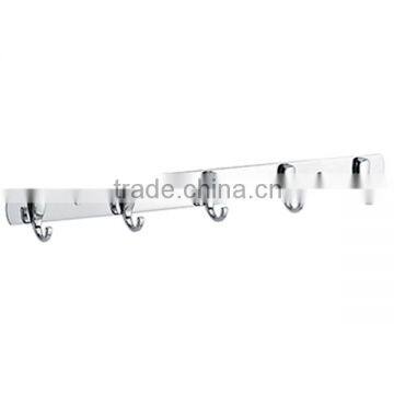 Bathroom accessories sanitary ware quality polished alloy stainless steel shower room hook to hang clothes