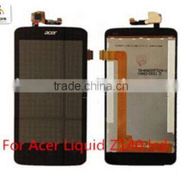100% Guarantee Full LCD Display Glass Lens Touch Screen Digitizer Assembly For Acer Liquid Z140 Z160 Z4 Black
