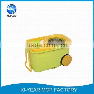 hot selling magic easy cleaning mopping bucket with 3 wheels