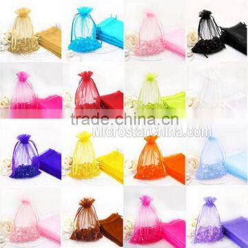 Wholesale custom organza wine bag