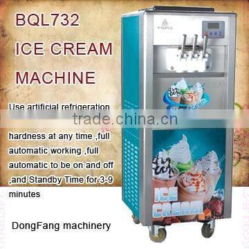 used soft serve ice cream machine BQL732 icecream making machine