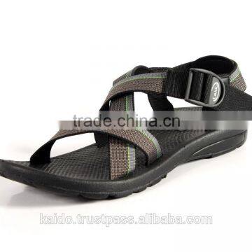OEM/ODM Vietnam Company Newest Designed Sandal for Man Webbing Sandal Rubber Outsole 2015 photo-5