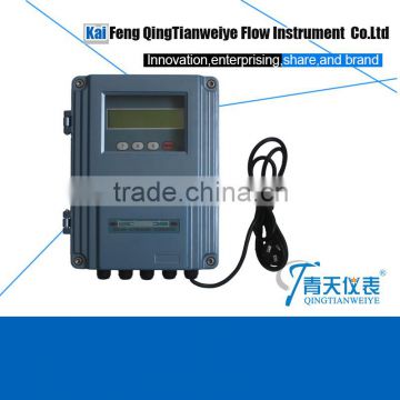 Digital display Wall mount type ultrasonic flowmeter (CE approved,ISO 9001)