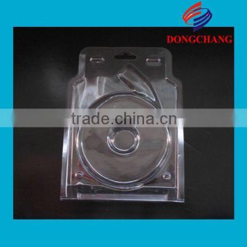 pvc plastic electronic products packaging folding tray