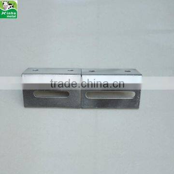 Stainless steel right post connecting angle bracket