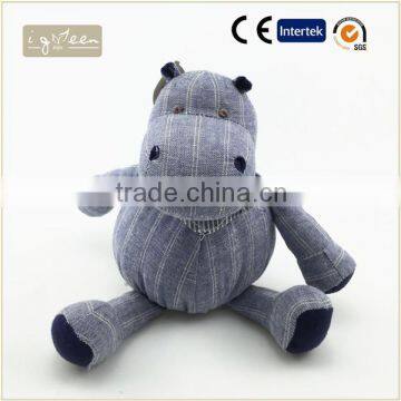 I-Green Toy Series-Fashional Style Cloth toy hippo