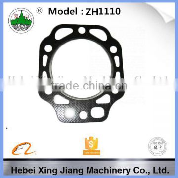 farm machinery tractor diesel engine parts ZH1110 cylinder head gasket