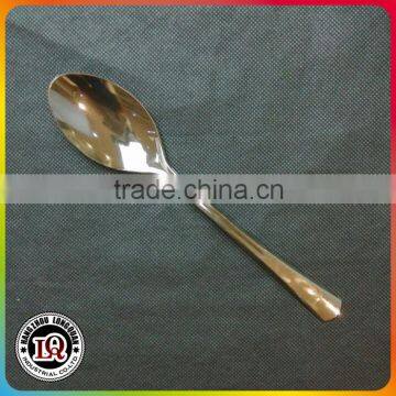 High Quality Sliver Coated Disposable Plastic Ps Spoon