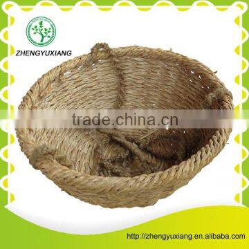 Special Shape Handmade Rattan Round Hanging Storage Basket photo-3