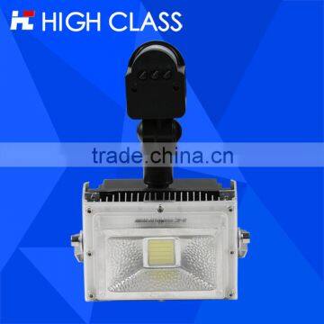 Parking Lot Gate Garage Patent Infrared Microwave 30W 40W 50W Motion Sensor LED Flood Light photo-3