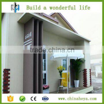 Sandwich panel Steel prefab container house villa / 29.8 m2 container villa