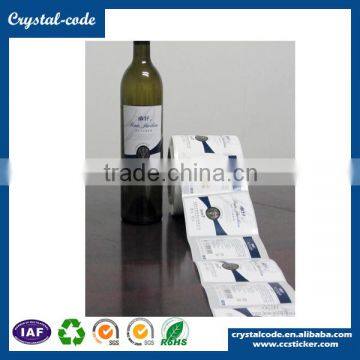 Eco-friendly Custom Logo Wine Sticker photo-2