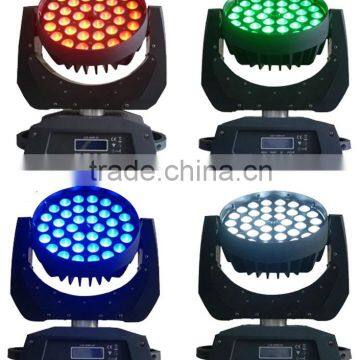 2016 Professional stage light 36pcs *10w RGBW LED Moving Head Zoom Light