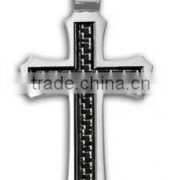Personalized Simple Design Pendant Jewelry Brand Stainless Steel Cross Pendant photo-5