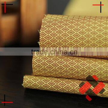 300D Polyester new design backpack fabric cationic lozenge oxford with PU Coated