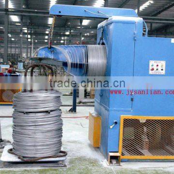 trunk type wire take-up machine