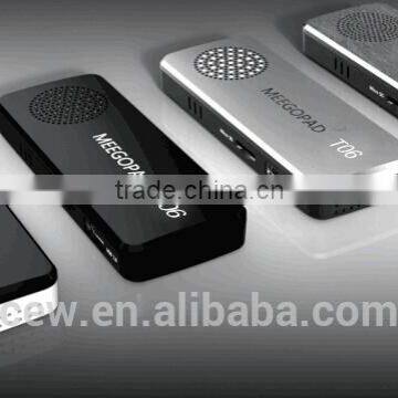 Meegopad T06 Win10 World First Cherry Trail Ultra-mini PC -Computer Stick with Smart Quiet Fan with Battery