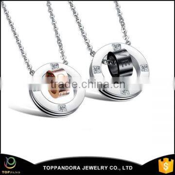 fashion natural round pendants, stainless steel charms pendats