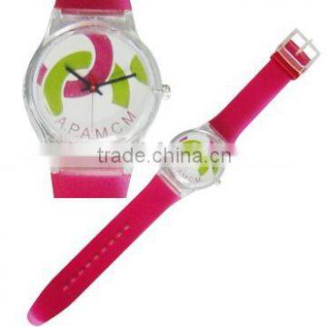 plastic wrest watch