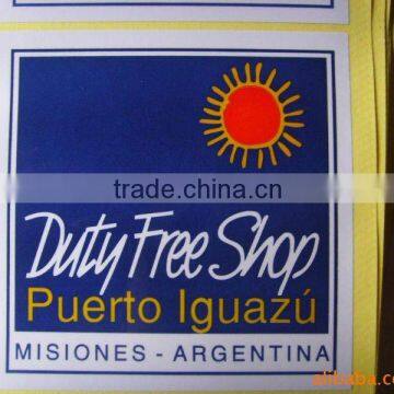 Self-adheisive Label