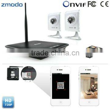 Zmodo Mini NVR 720P Wifi IP Camera Home Security Systems Wifi