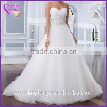 Factory sale simple design wedding bridal dress wholesale price