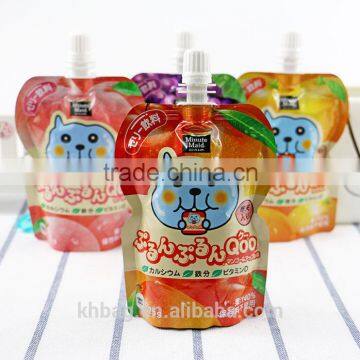 Professional jelly packaging pouch with spout