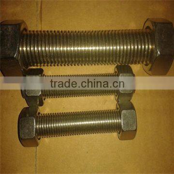 China fastener high strength double hex bolt