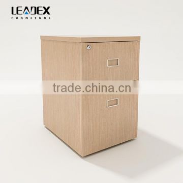 Newest design pedestal wood cabinet,flexible mobile storage cabinet