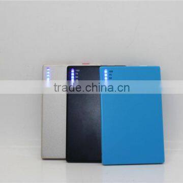 Factory supply private ultra thin 1800mah credit card powerbank