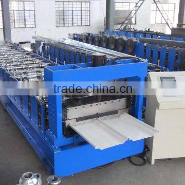 Standing Seam Metal Roofing Sheet Cold Roll Forming Machine Hydraulic Drive Bemo Roll Forming Machine