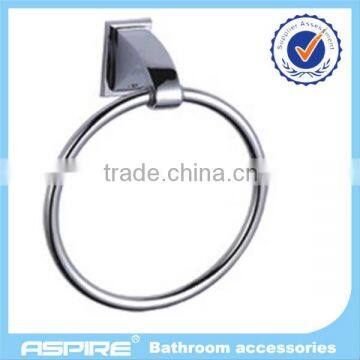 unique shaped bathroom towel ring zinc alloy