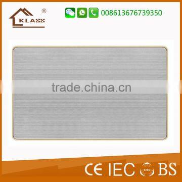 High Quality Steel Stainless Wall Switch Plate Cover