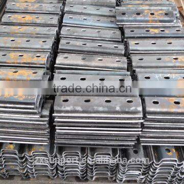 Railway parts supplier factory price Rail Splice Plate With Fish bolts