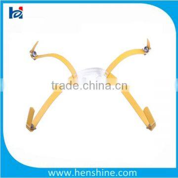 chin strap with soft PVC cup for safety american football helmet