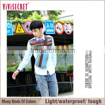 Vivisecret Men's Vintage Canvas School Military Shoulder Messenger Bag photo-3