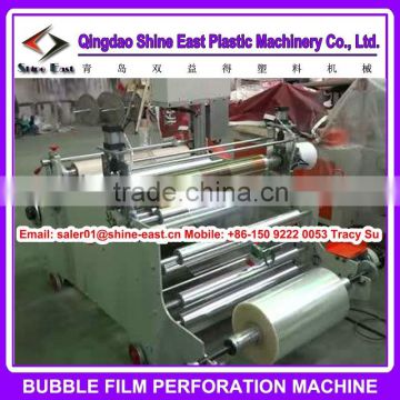 PLASTIC FILM MICRO PERFORATION MACHINE