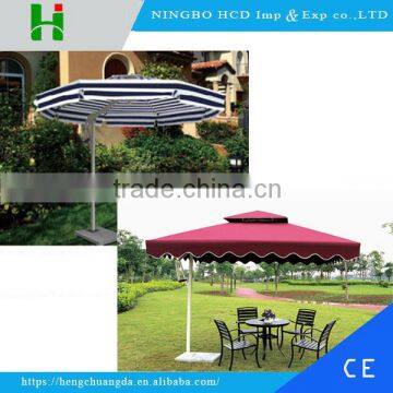 2016 Outdoor Round & Square Sunshade Cover Umbrella Aluminum Rome Umbrella