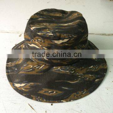 Custom High Quality Camouflage Print Bucket Hat, Wholesale bucket hat, fashion bucket hat for man/woman, cotton sunny hat