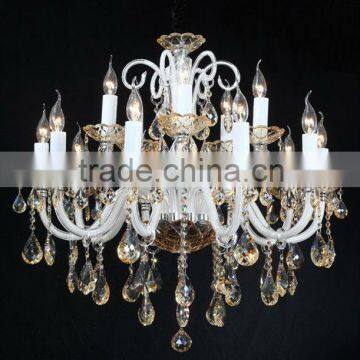 Pu jiang beautiful crystal lamp shade